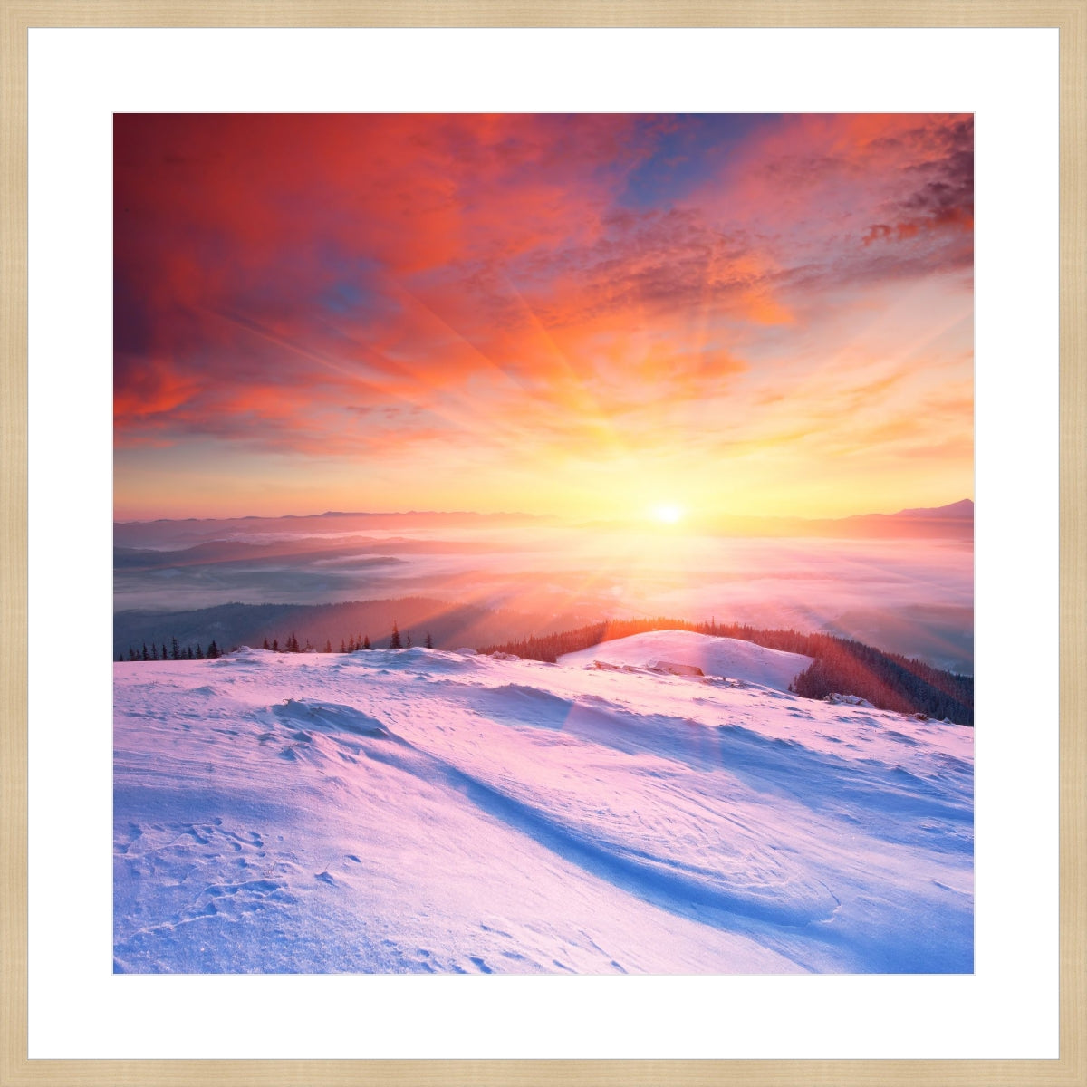 Winter Sunset