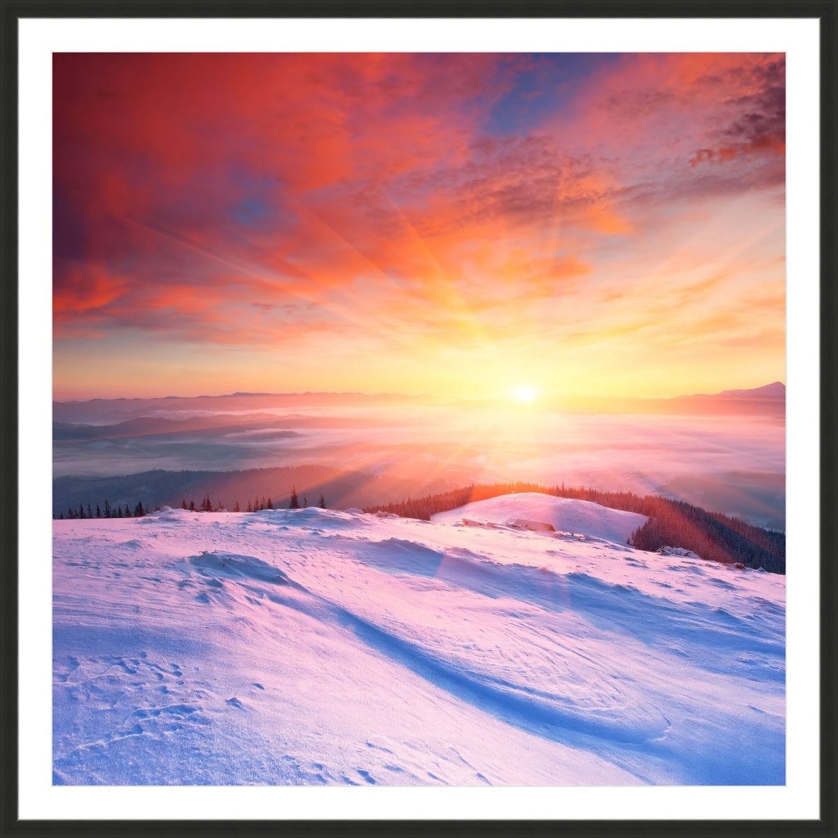 Winter Sunset