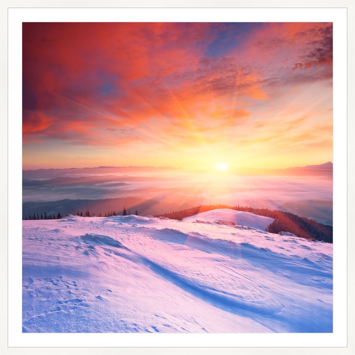 Winter Sunset