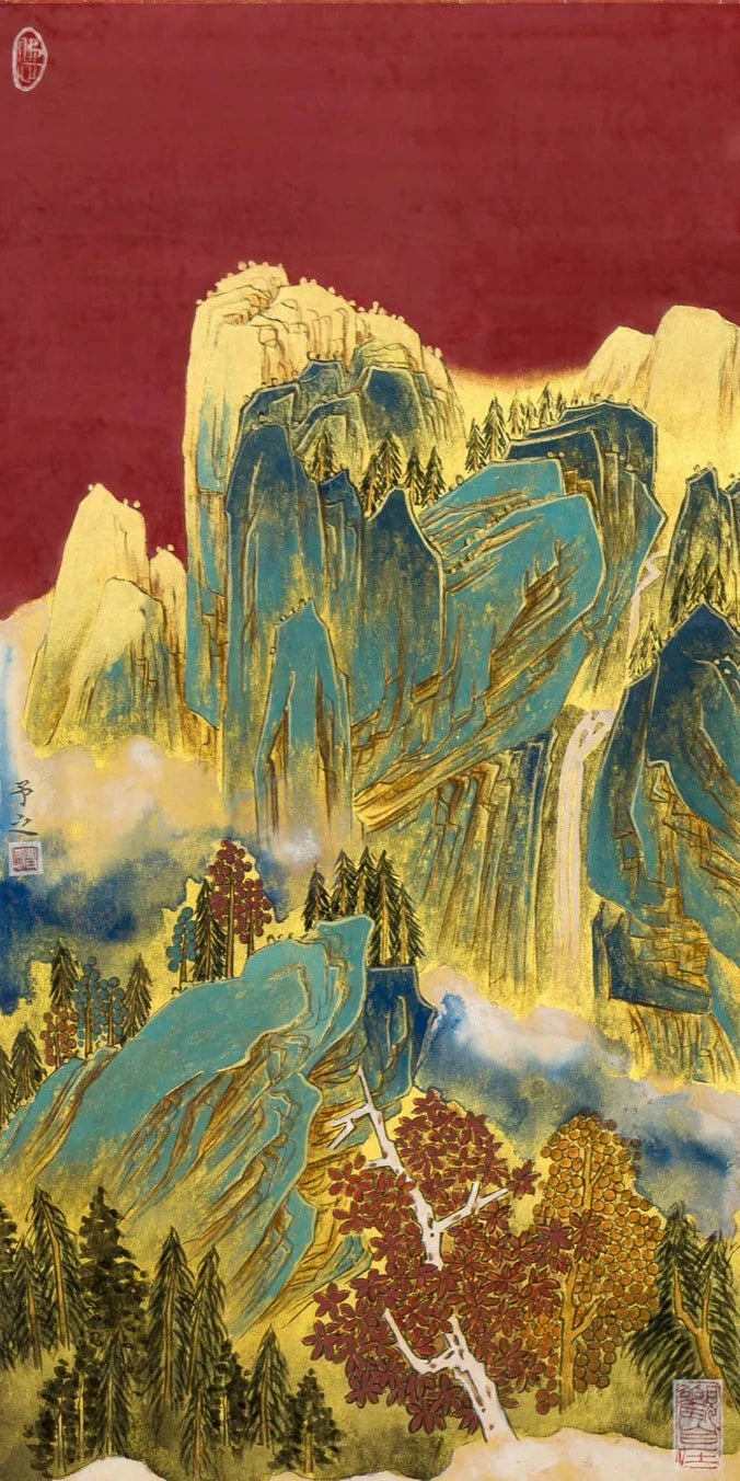 金霞红空系列 Golden Radiance and Crimson Skies Series
