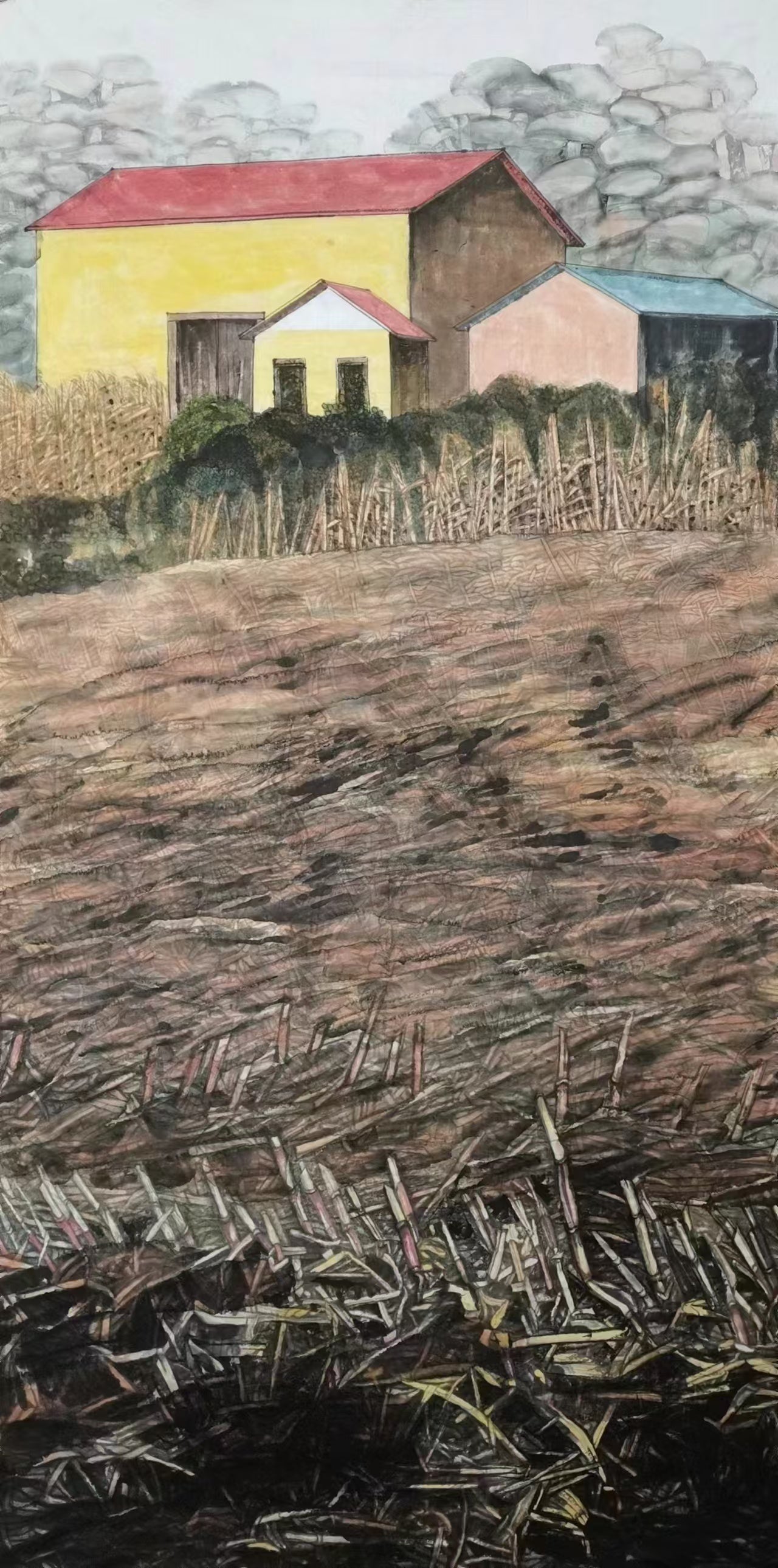 Autumn over the Open Field 曠野高秋 – Zhong, Yanfang 钟艳舫 – 2023