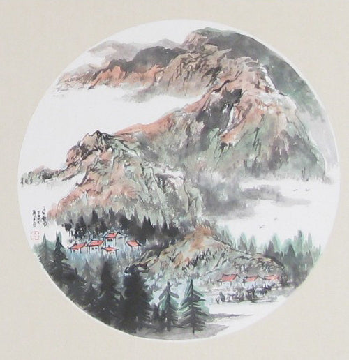 红顶屋-小斗方