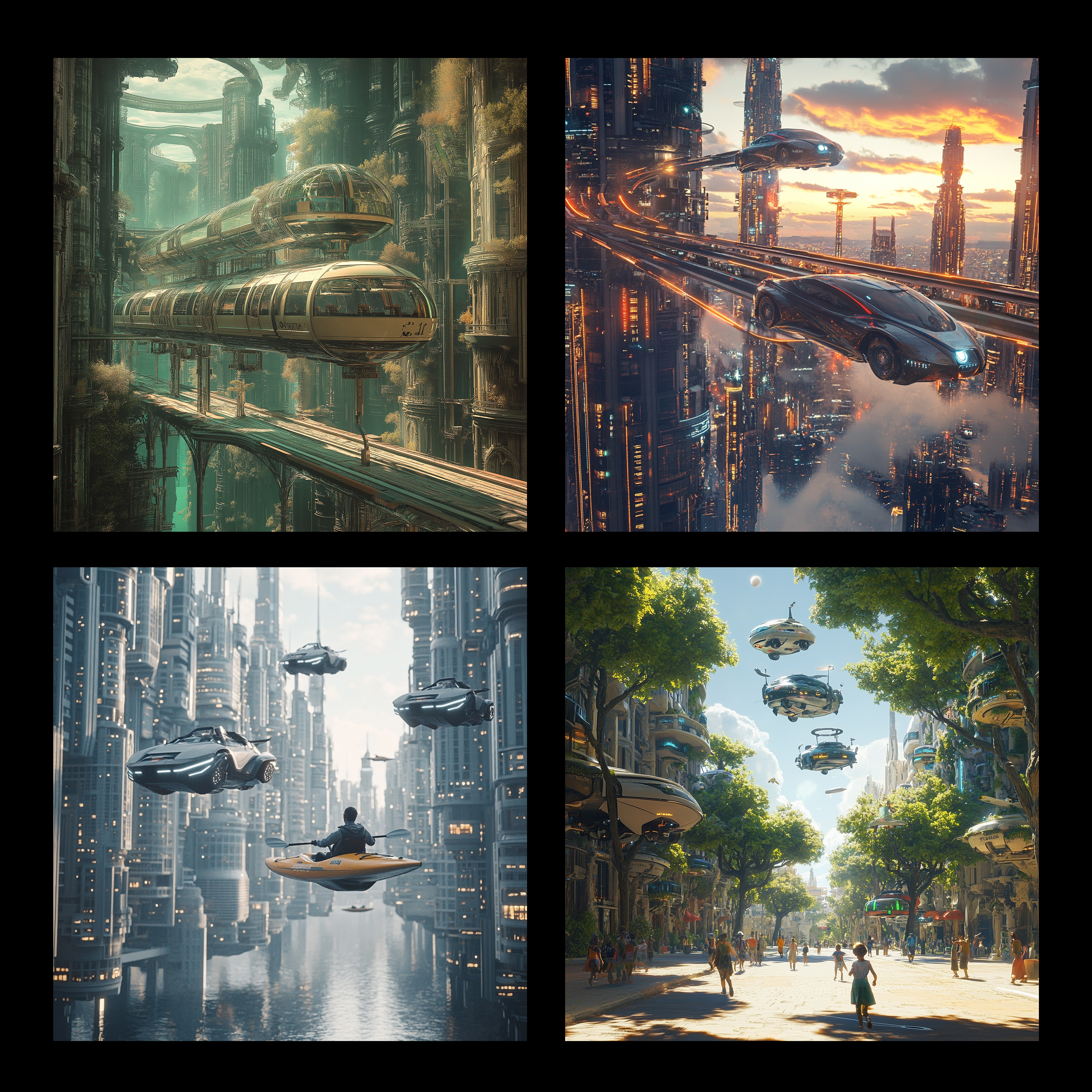 Future Transportation 人类未来的交通 - Ma, Shengnan 马胜男