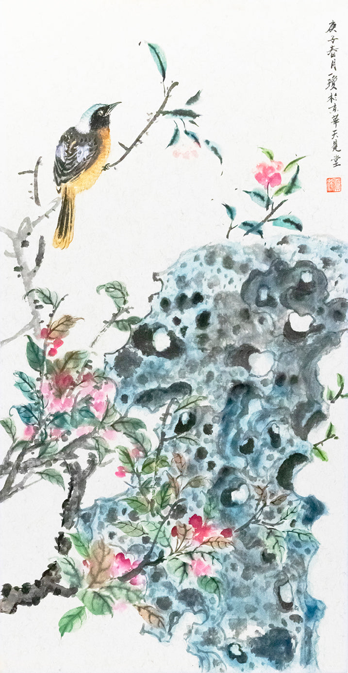 小四屏-春 Spring