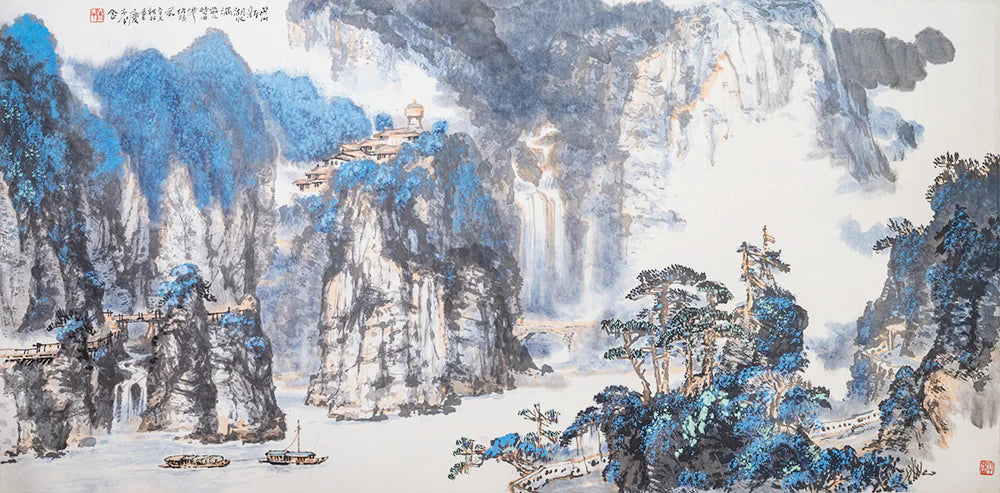 巴山秋景