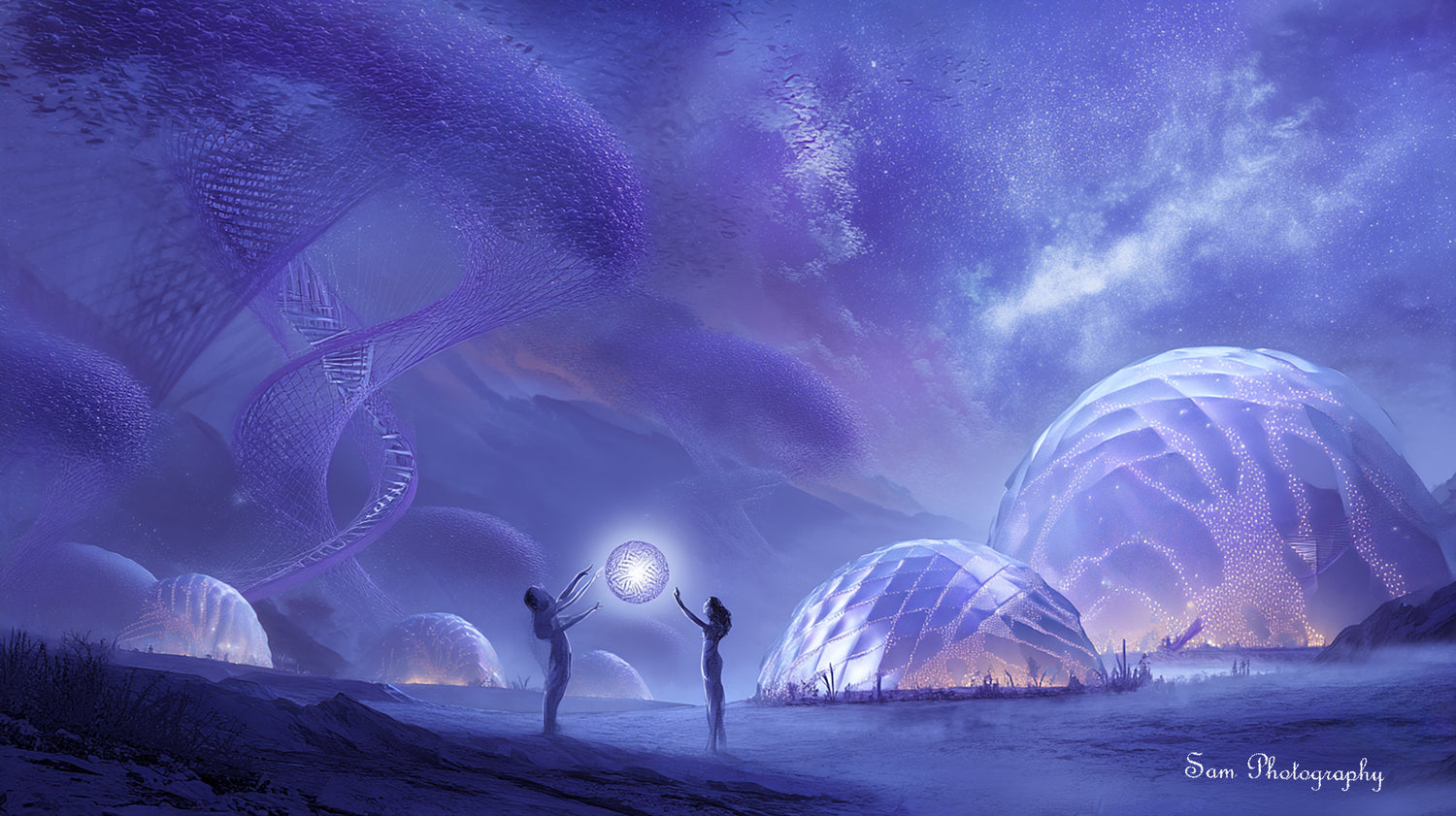 The Book of Life: From the Peach Blossom Dream to the Four-Chapter Image Poem of the Cosmic Village 生命之书: 从桃花梦到宇宙村的四章图像诗 - Song, Sam