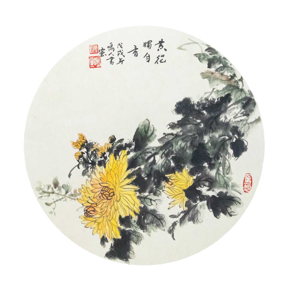 小品-黄花暗自香 Chrysanthemum