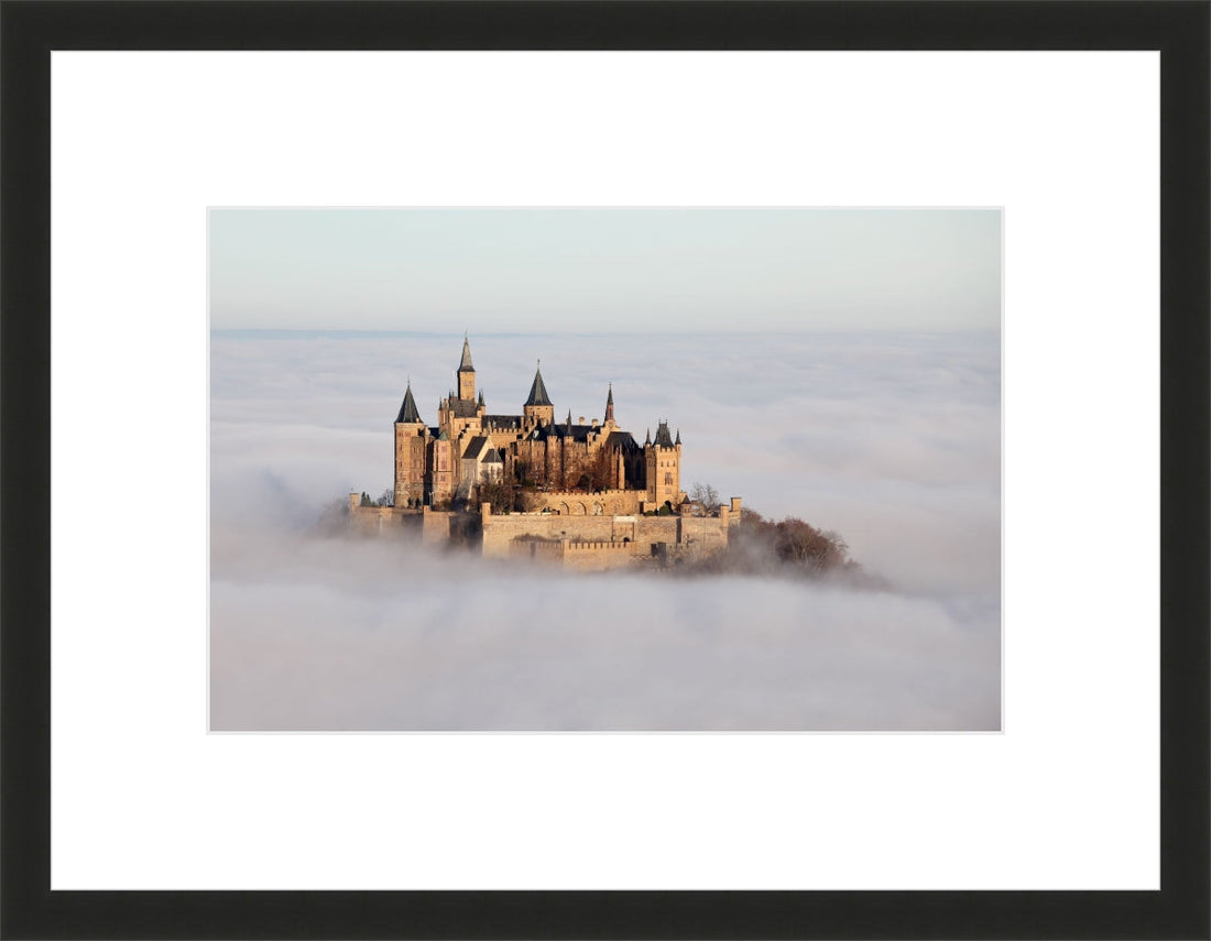 Castle Hohenzollern in the Clouds