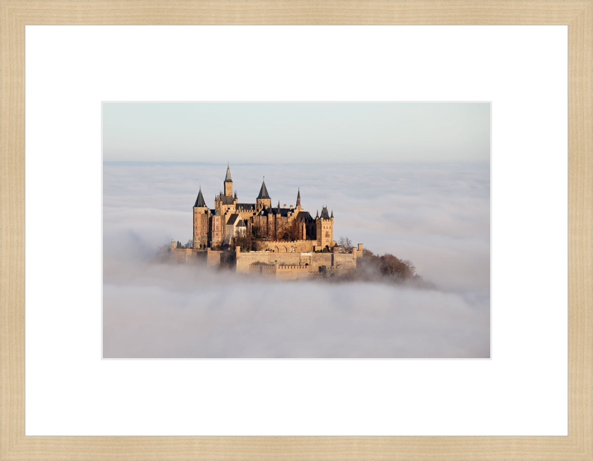 Castle Hohenzollern in the Clouds