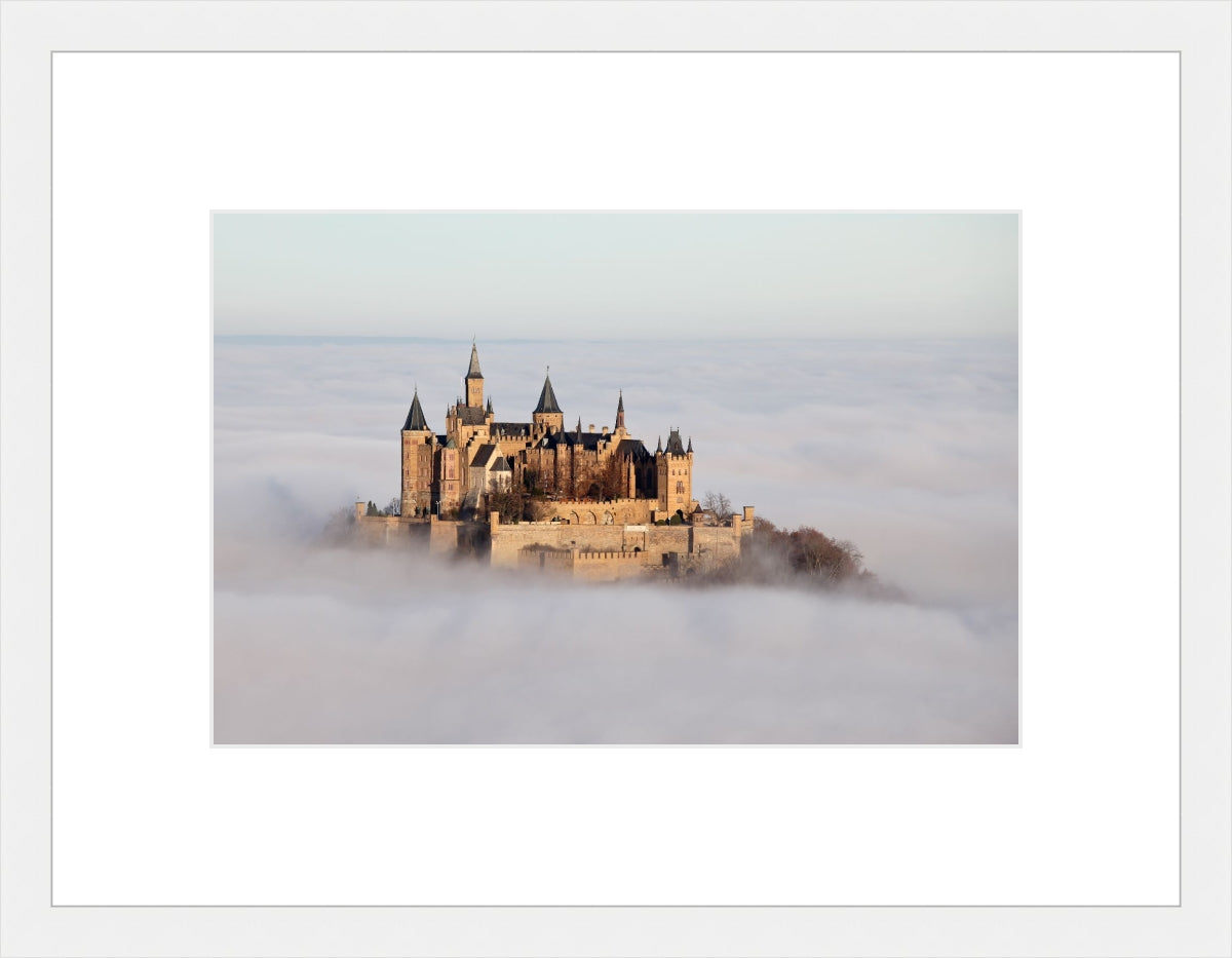 Castle Hohenzollern in the Clouds