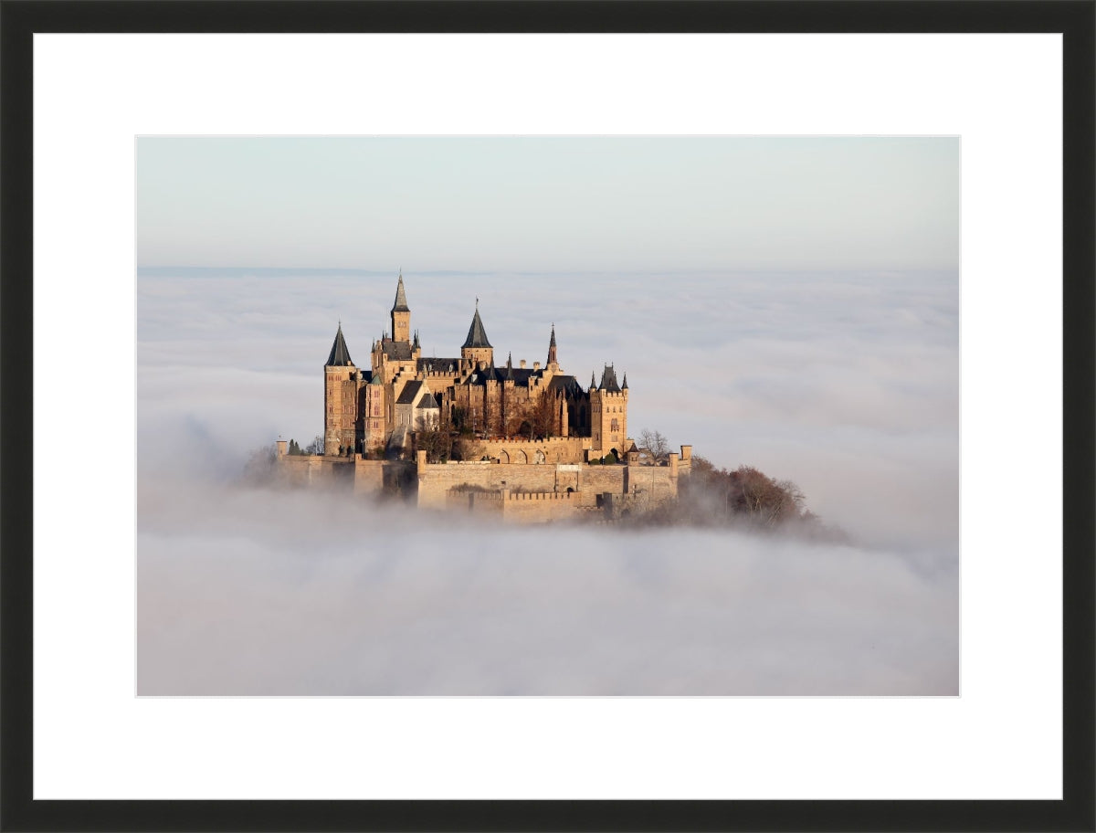 Castle Hohenzollern in the Clouds