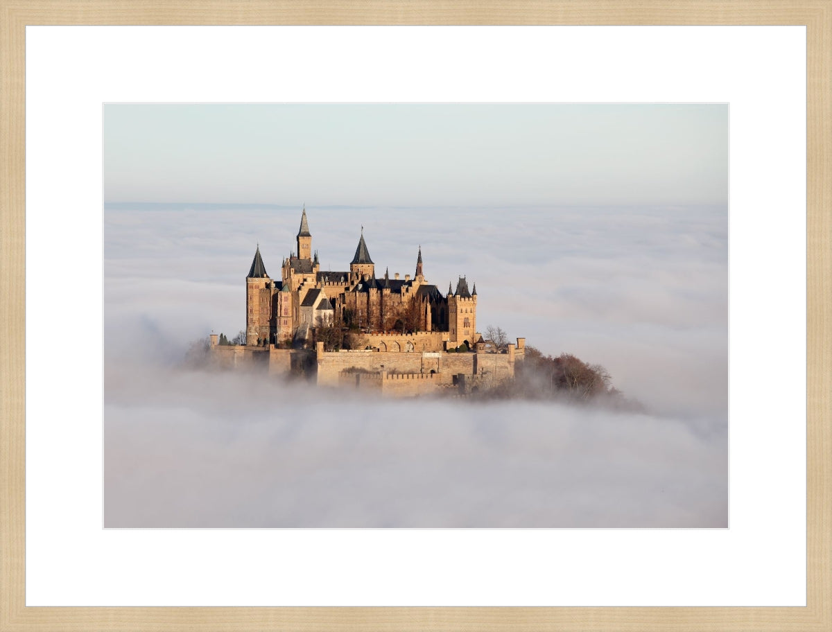 Castle Hohenzollern in the Clouds