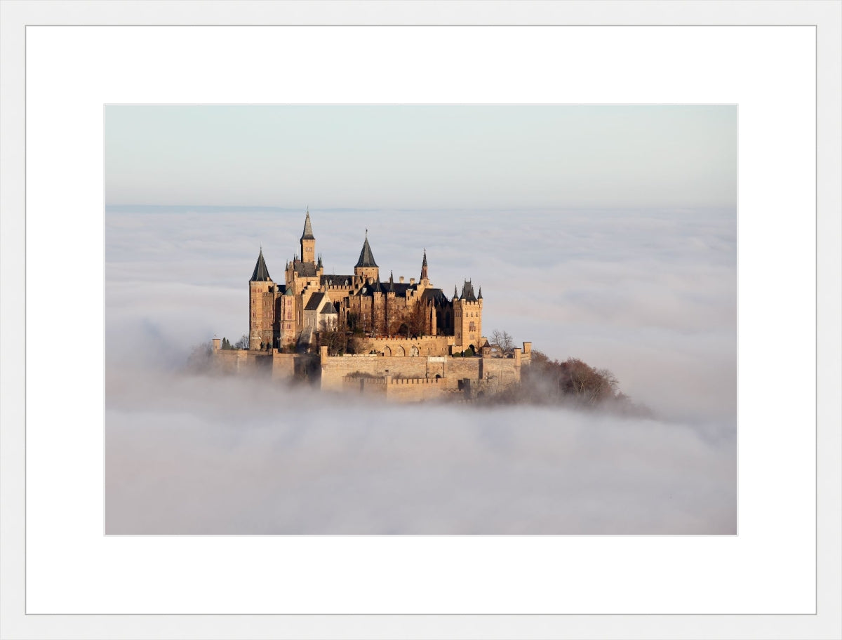 Castle Hohenzollern in the Clouds