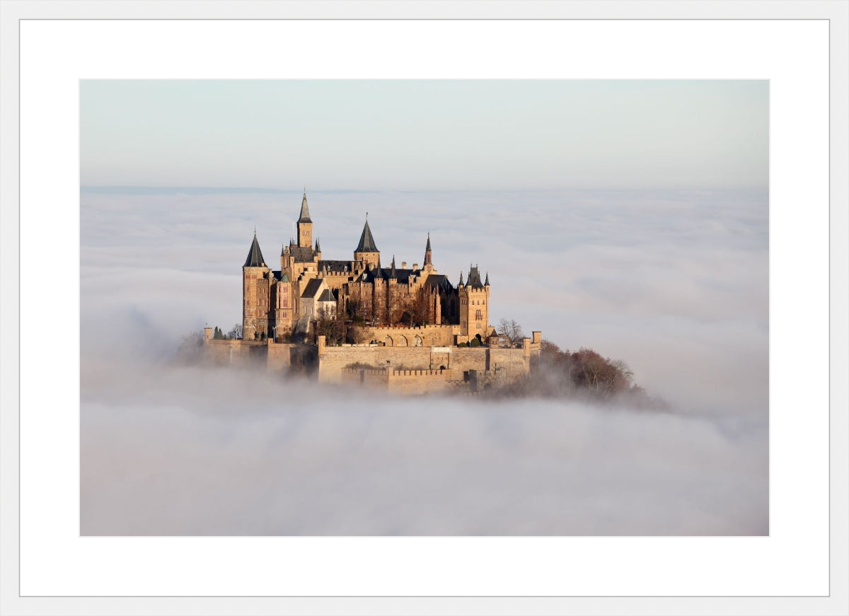 Castle Hohenzollern in the Clouds