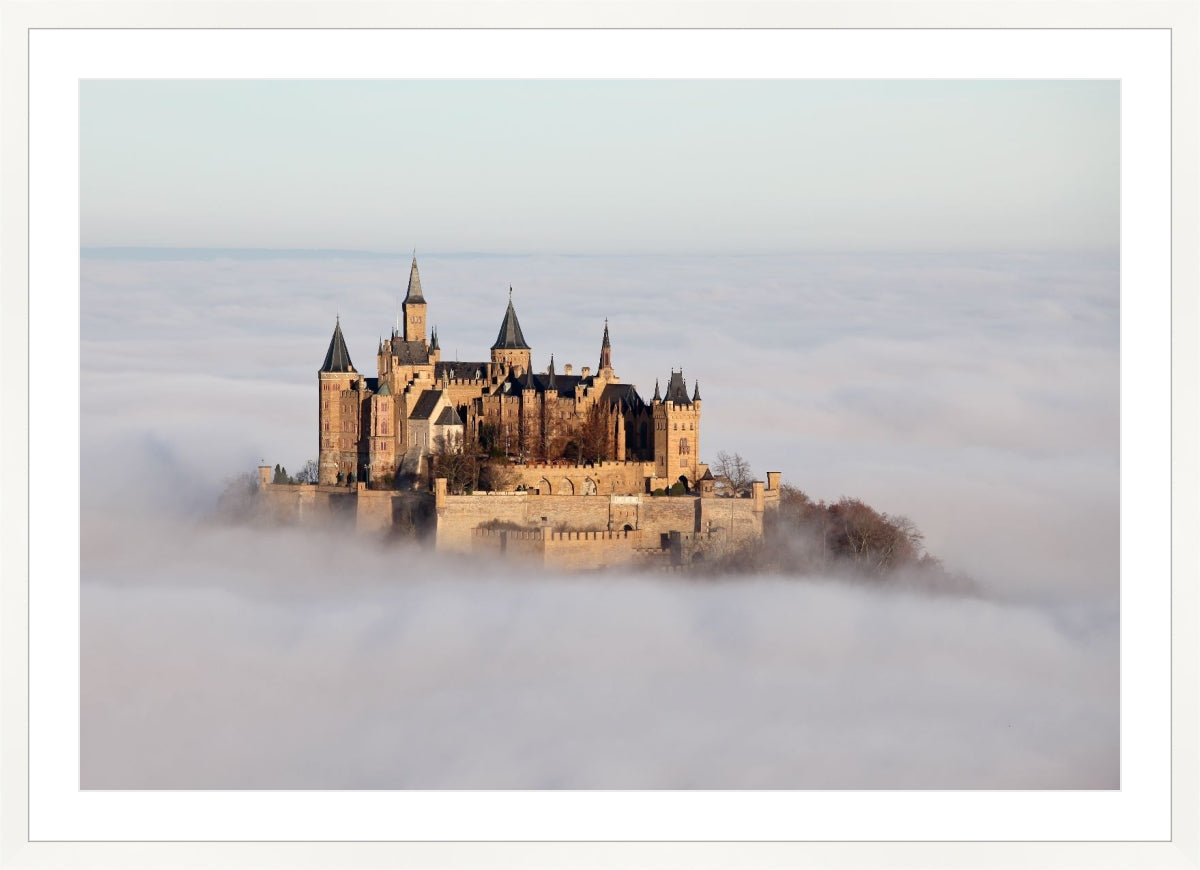 Castle Hohenzollern in the Clouds