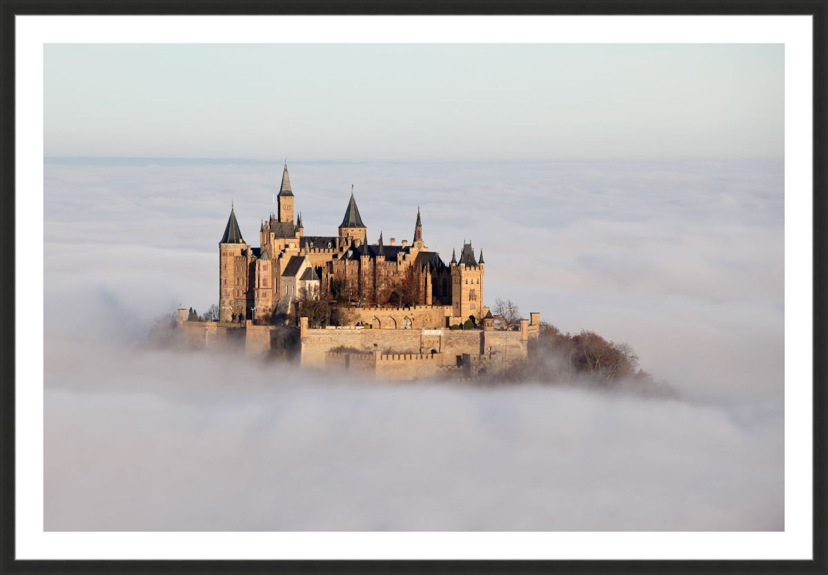 Castle Hohenzollern in the Clouds