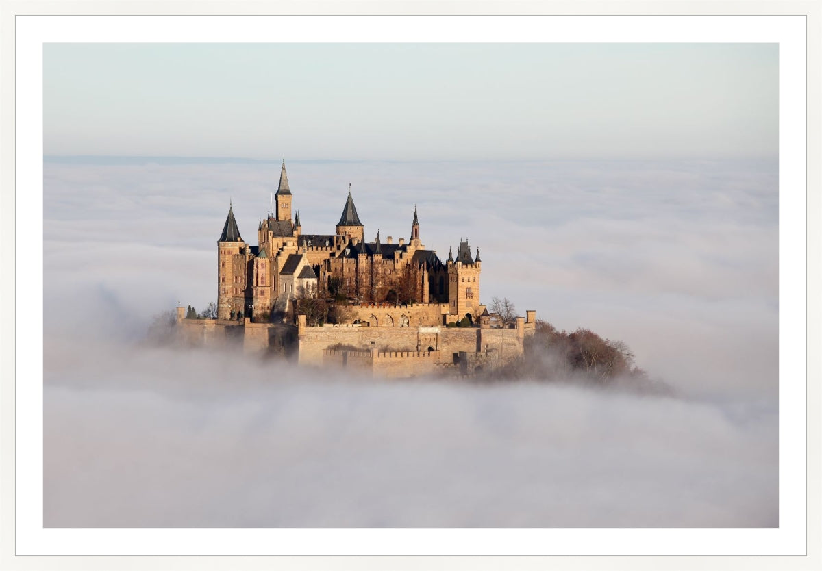 Castle Hohenzollern in the Clouds