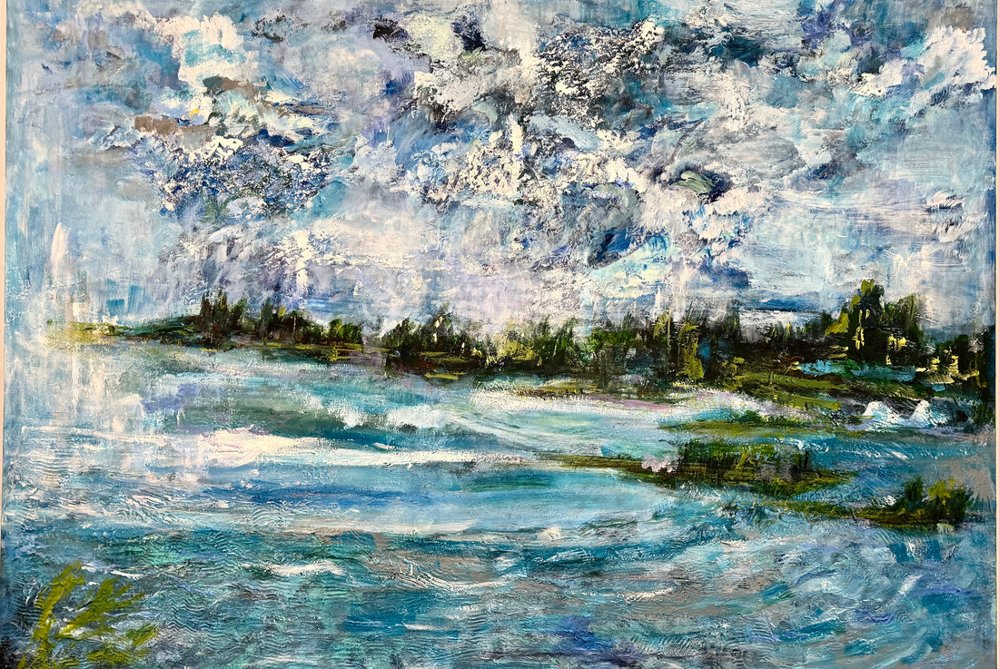 Sheibaniaghdam, Ashraf – Water Expanse and Dense Clouds – 2065