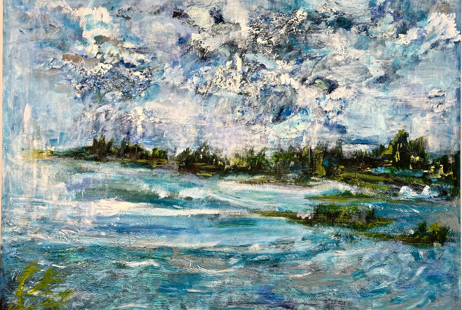 Sheibaniaghdam, Ashraf – Water Expanse and Dense Clouds – 2065