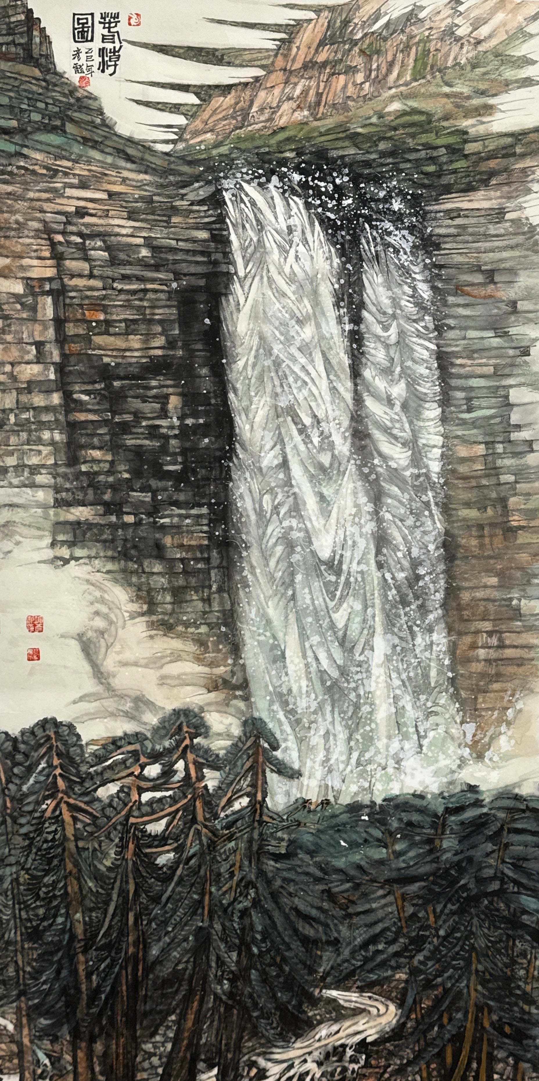 Spring Torrents 春潮图