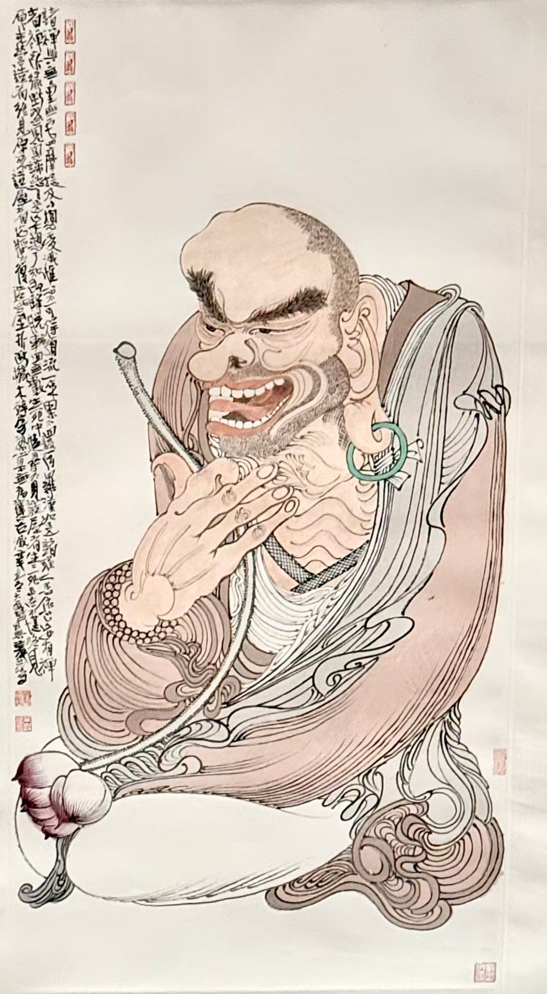 Laughing Buddha with a cloth Bag 布袋和尚