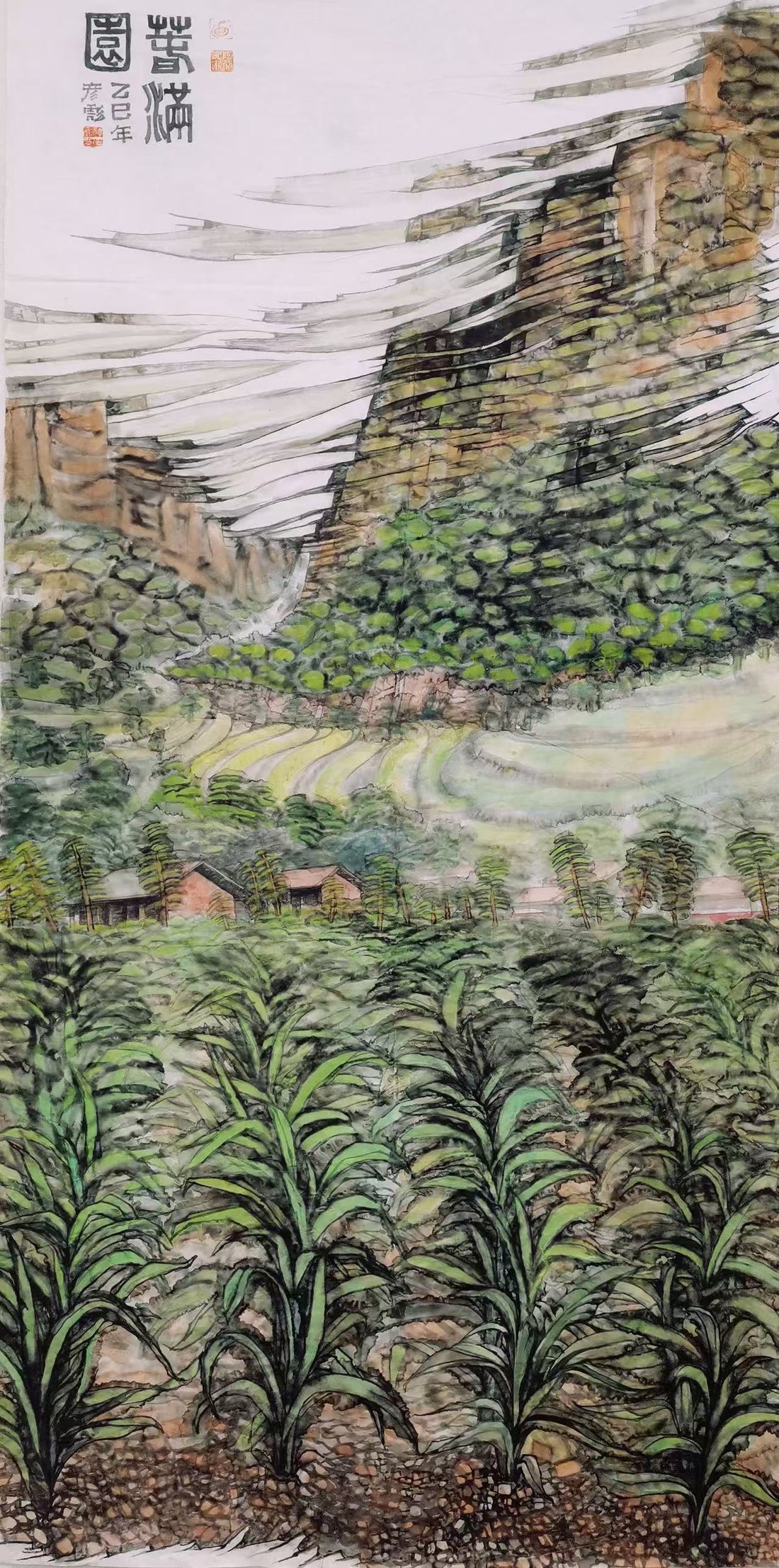 Spring-Filled Garden 春满园