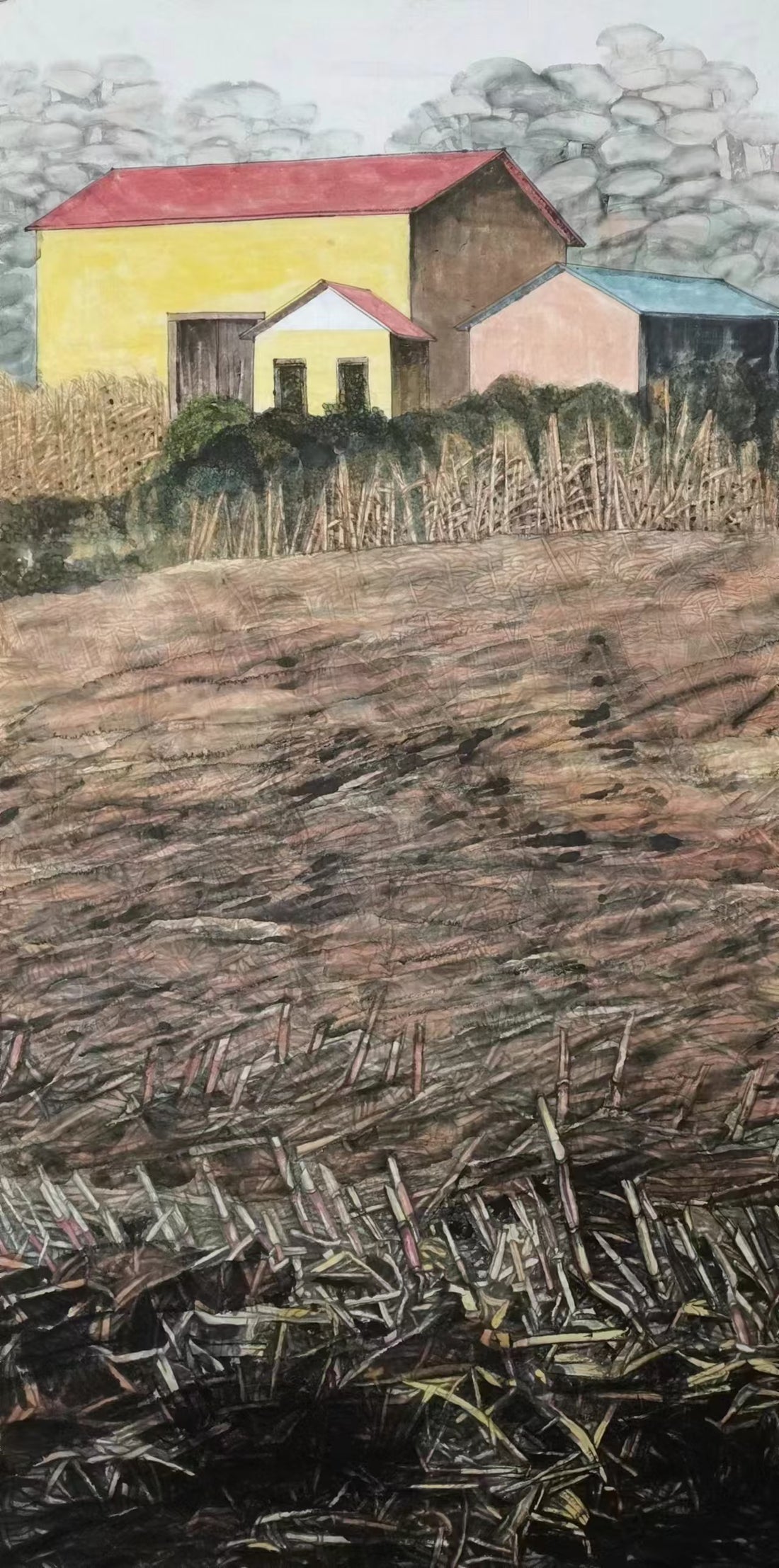 Autumn over the Open Field 曠野高秋 – Zhong, Yanfang 钟艳舫 – 2023